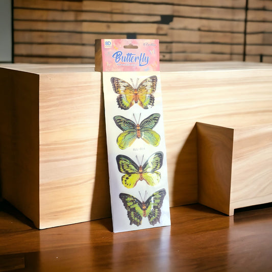 4 pcs butterfly 🦋 stickers