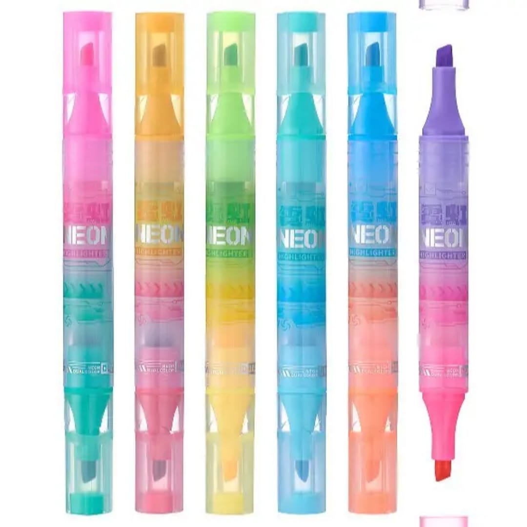 Triangular Barrel Erasable Highlighters Pen