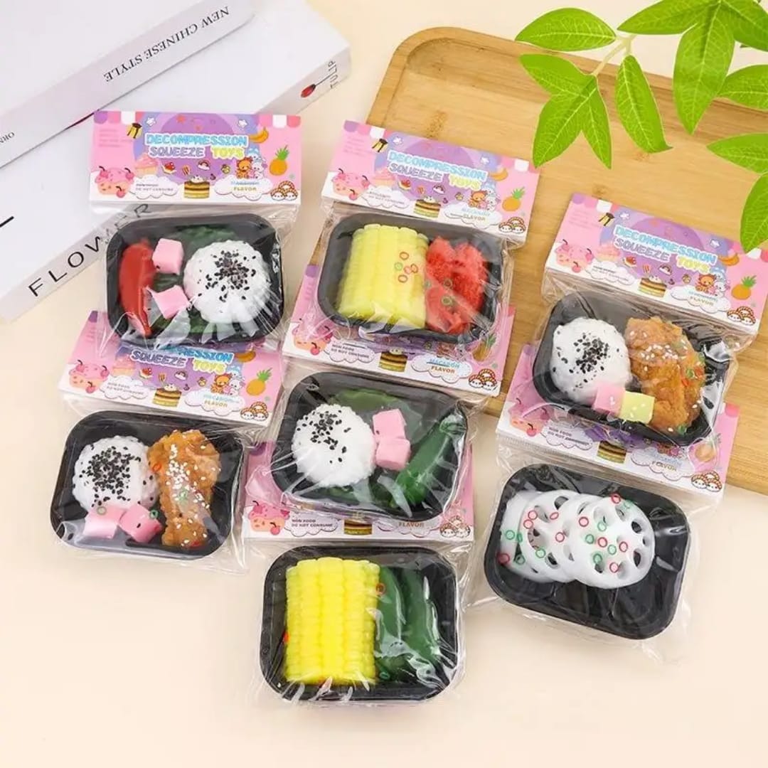Food Squeezable Toy Stress Ball Stress Relief
