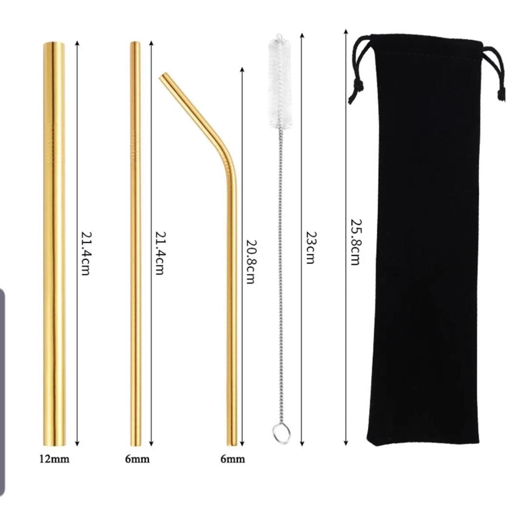 Reusable Metal Straw
