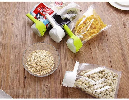 Seal Pour Food Storage Bag Clip