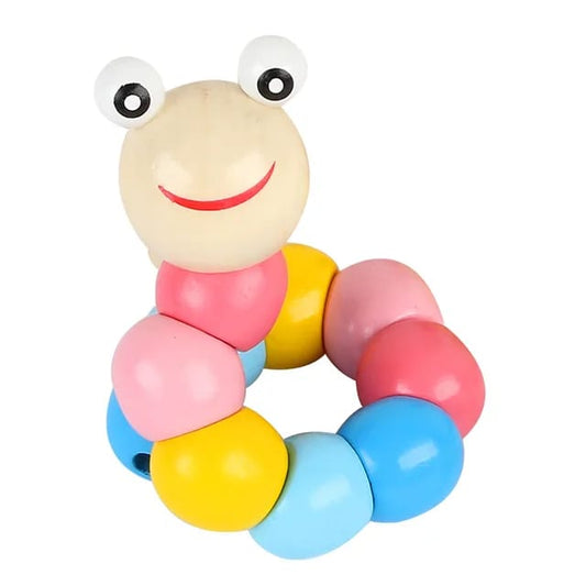 Wooden Twist Caterpillar