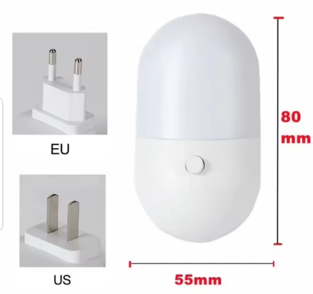 Led Mini Night Light Switch Plug_In Led Night