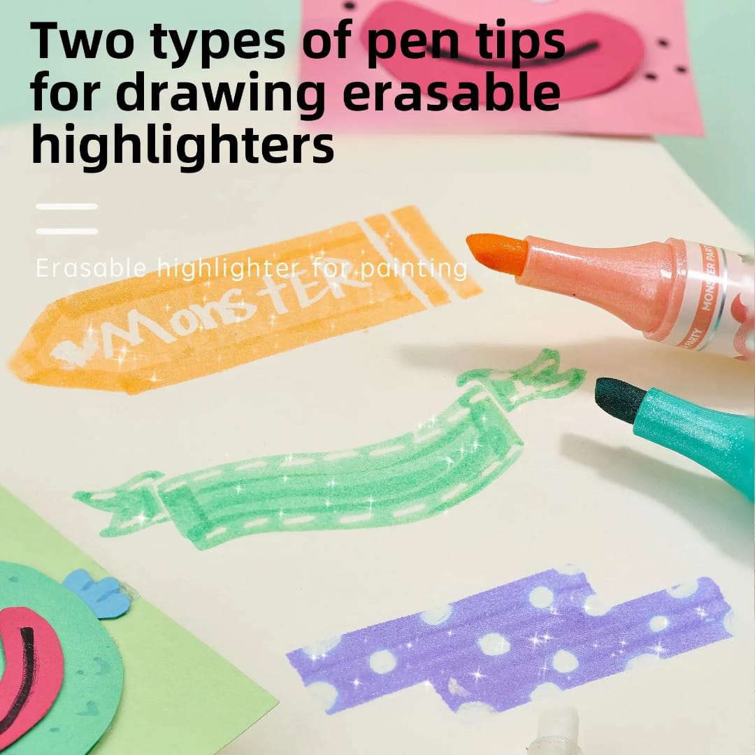 Erasable Highlighters Pen