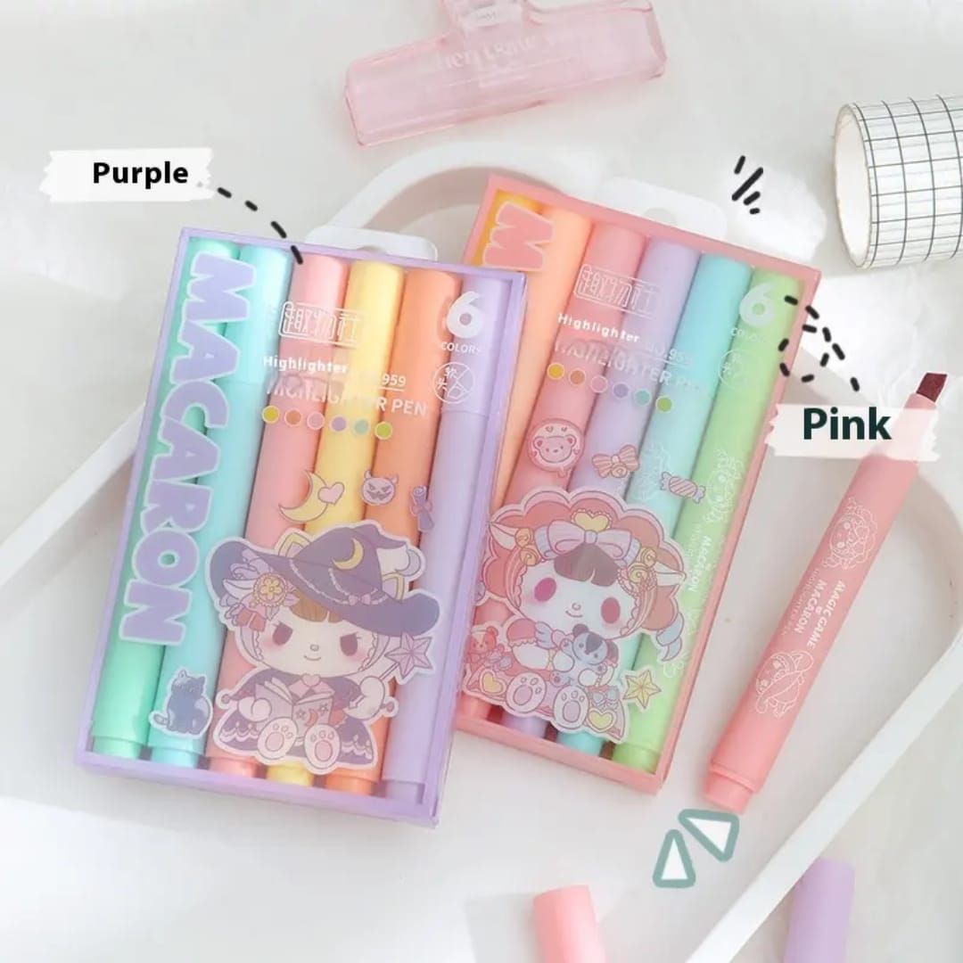 Cute Girly Mini Highlighters