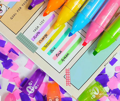Newly Highlighter Plastic Box Packing High Quality