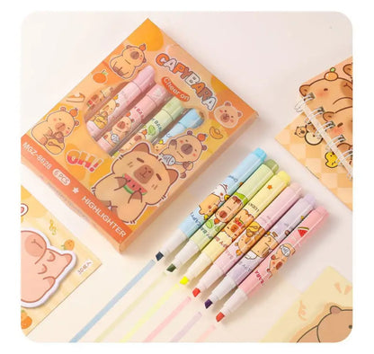 Cute Capibara Highlighter Pen