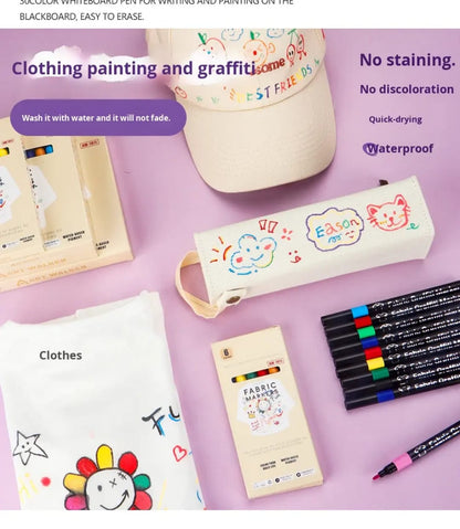 Plastic Fabric Art Washable Pen