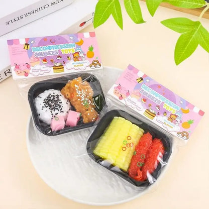 Food Squeezable Toy Stress Ball Stress Relief