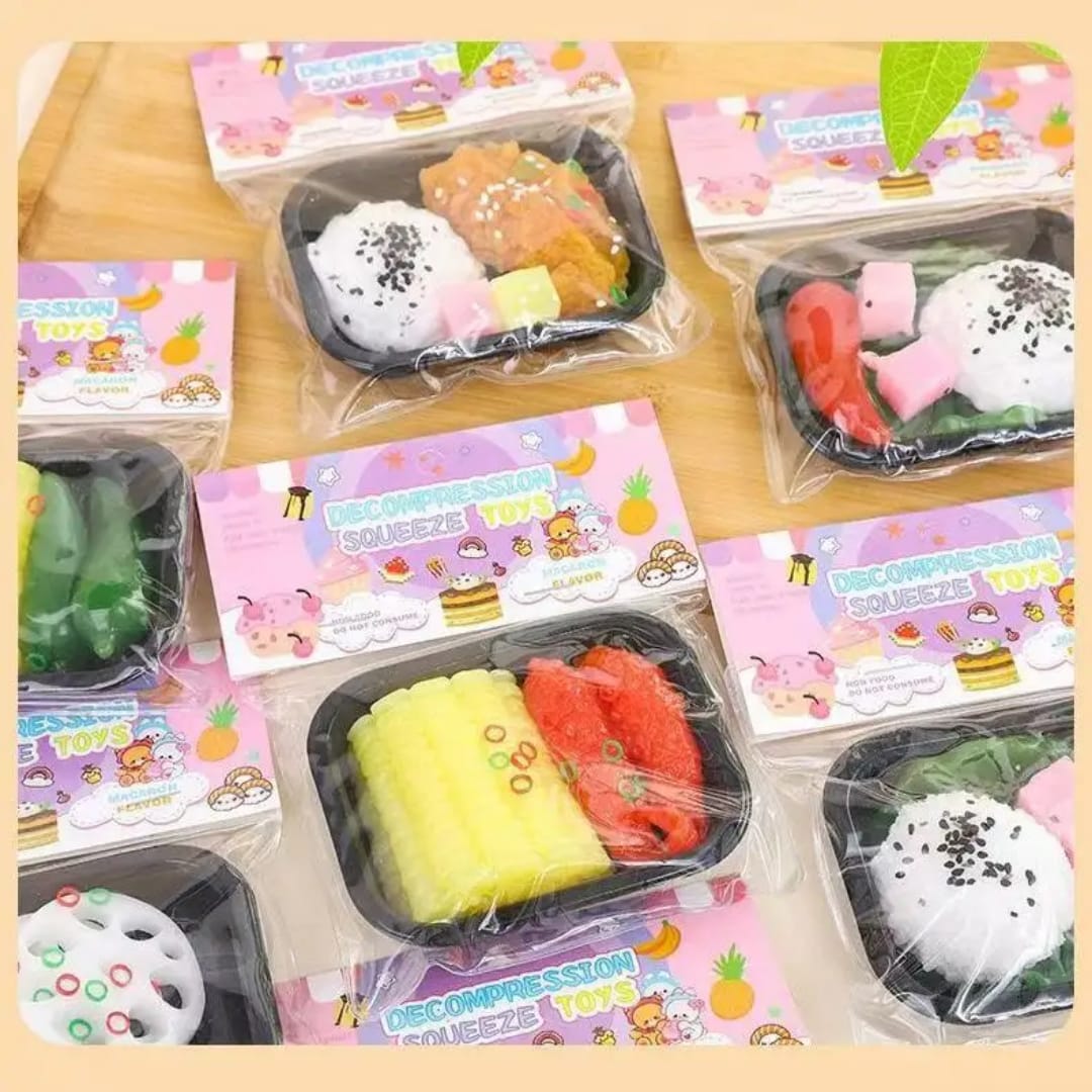 Food Squeezable Toy Stress Ball Stress Relief