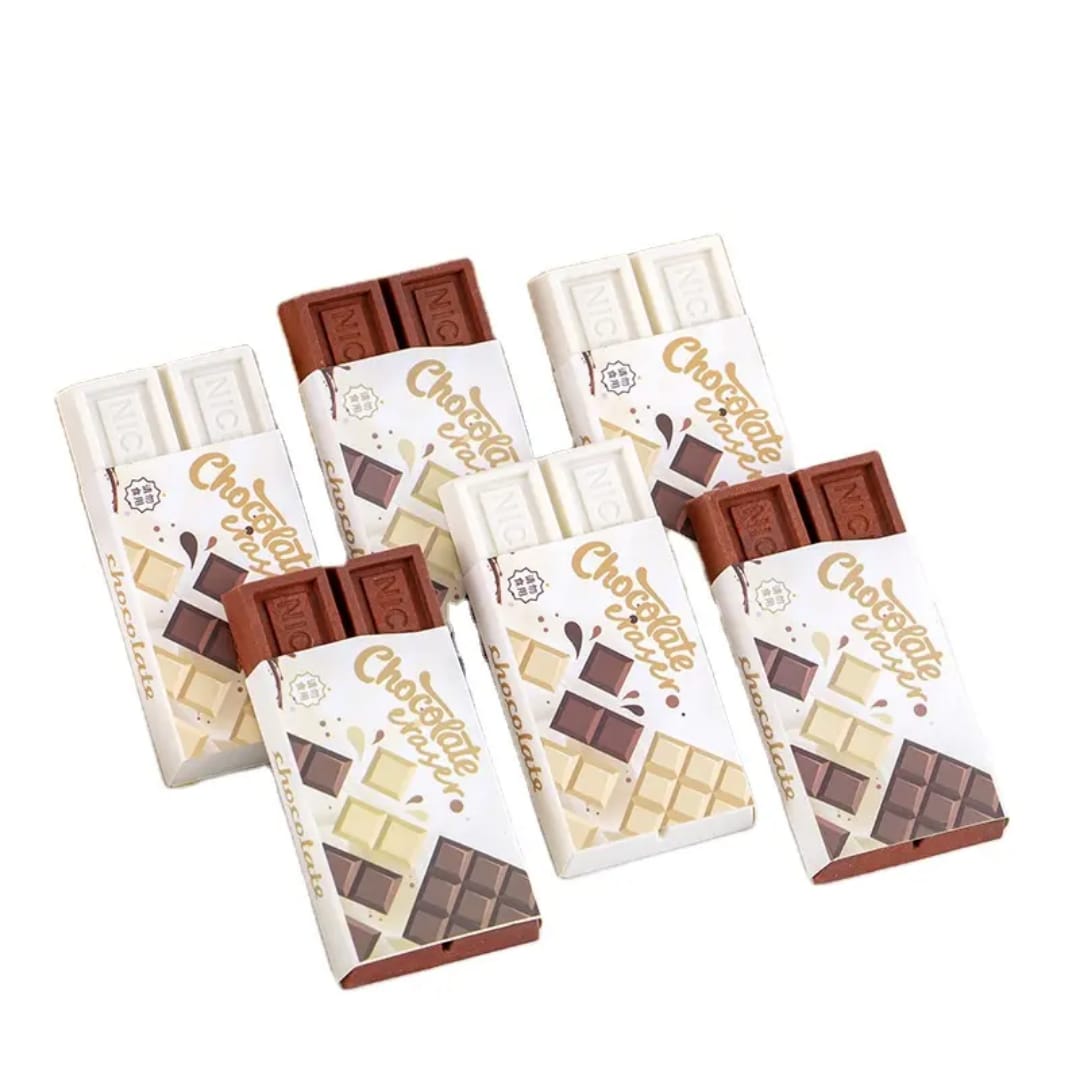 White Chocolate Erasers