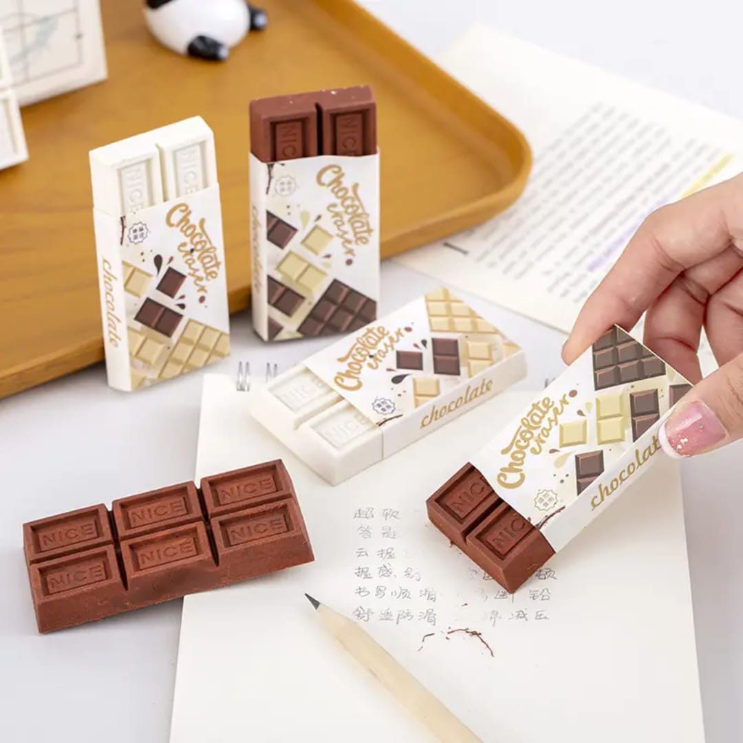 White Chocolate Erasers