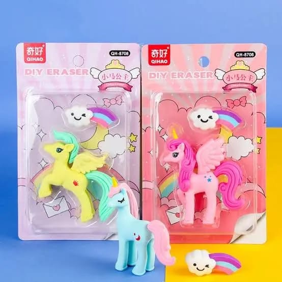 Newly Unicorn Shape Big Eraser