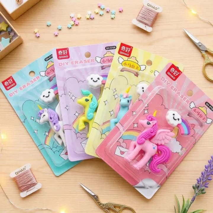 Newly Unicorn Shape Big Eraser