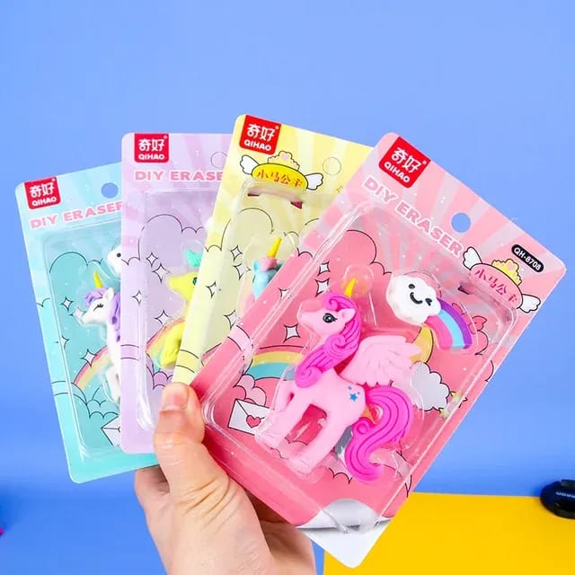 Newly Unicorn Shape Big Eraser