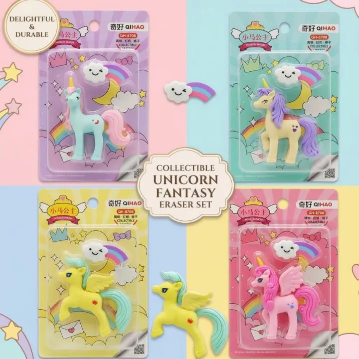 Newly Unicorn Shape Big Eraser