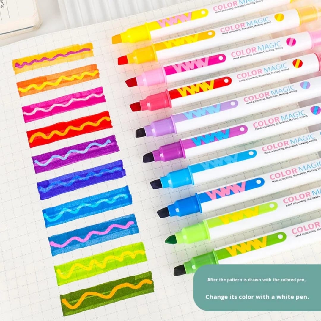 Color Changing Dual Sided Highlighter