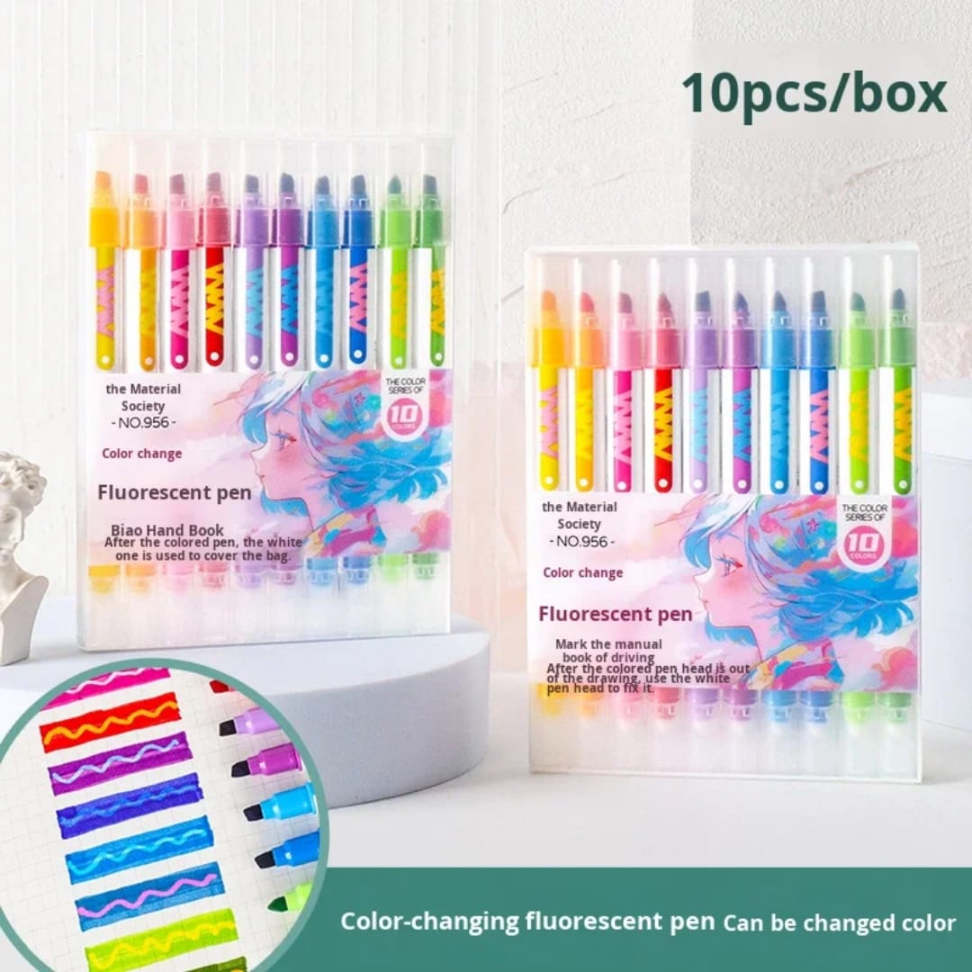 Color Changing Dual Sided Highlighter