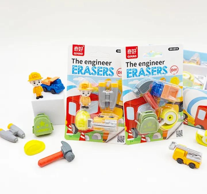 The Engineer Eraser Set
