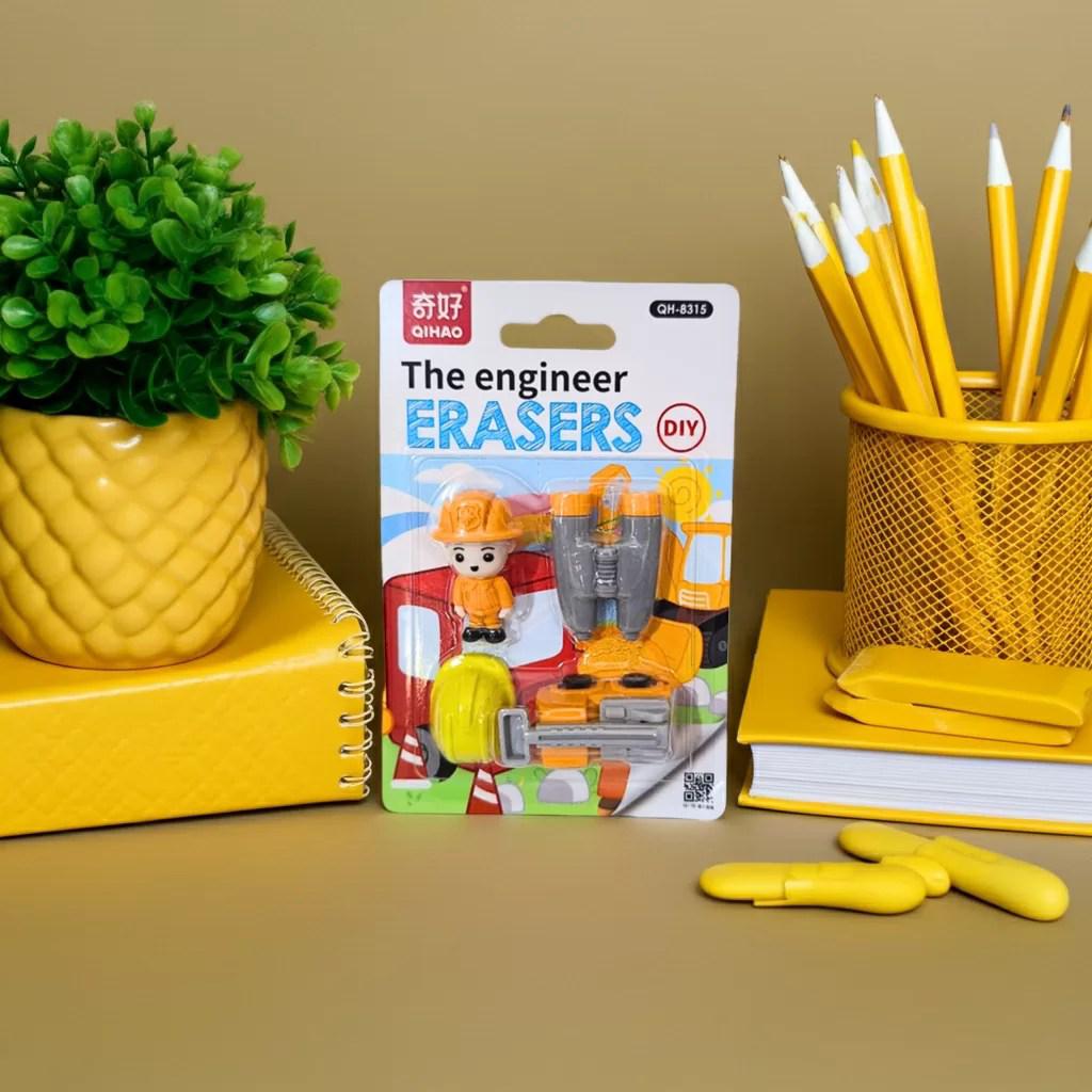 The Engineer Eraser Set