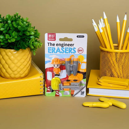 The Engineer Eraser Set