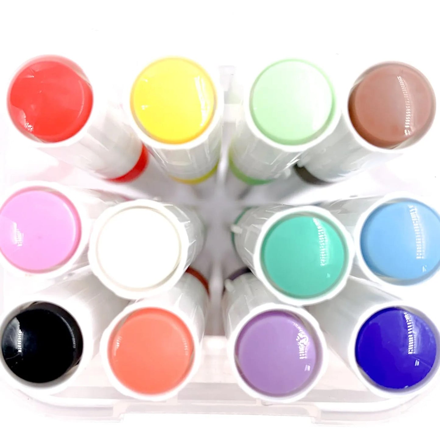 Plastic Acrylic Marker Pack off 12