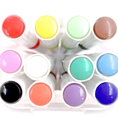 Plastic Acrylic Marker Pack off 12