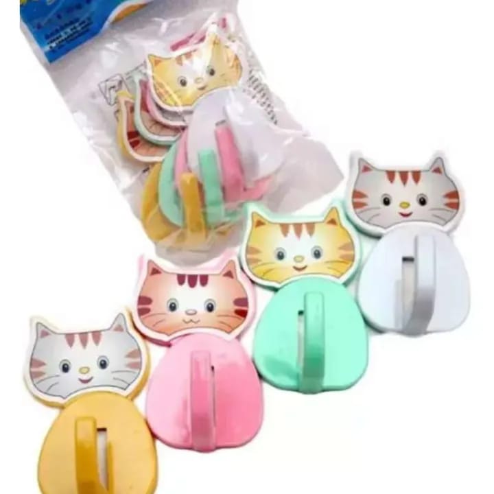 Newly Cat Hook Pack Of 4