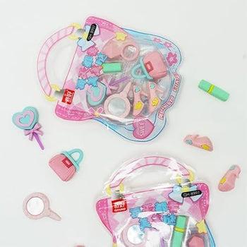 Newly Makup Theme Eraser Set For Kids
