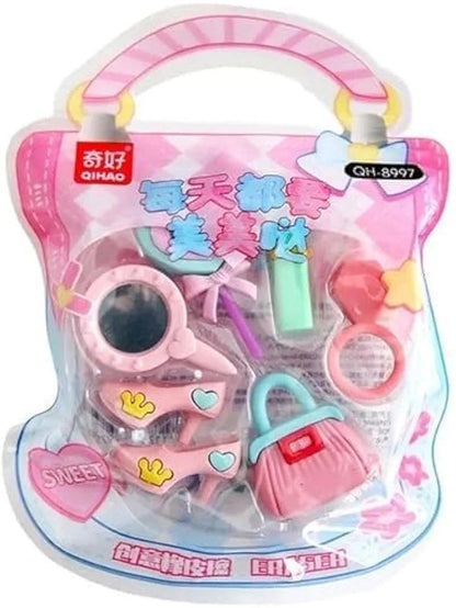 Newly Makup Theme Eraser Set For Kids