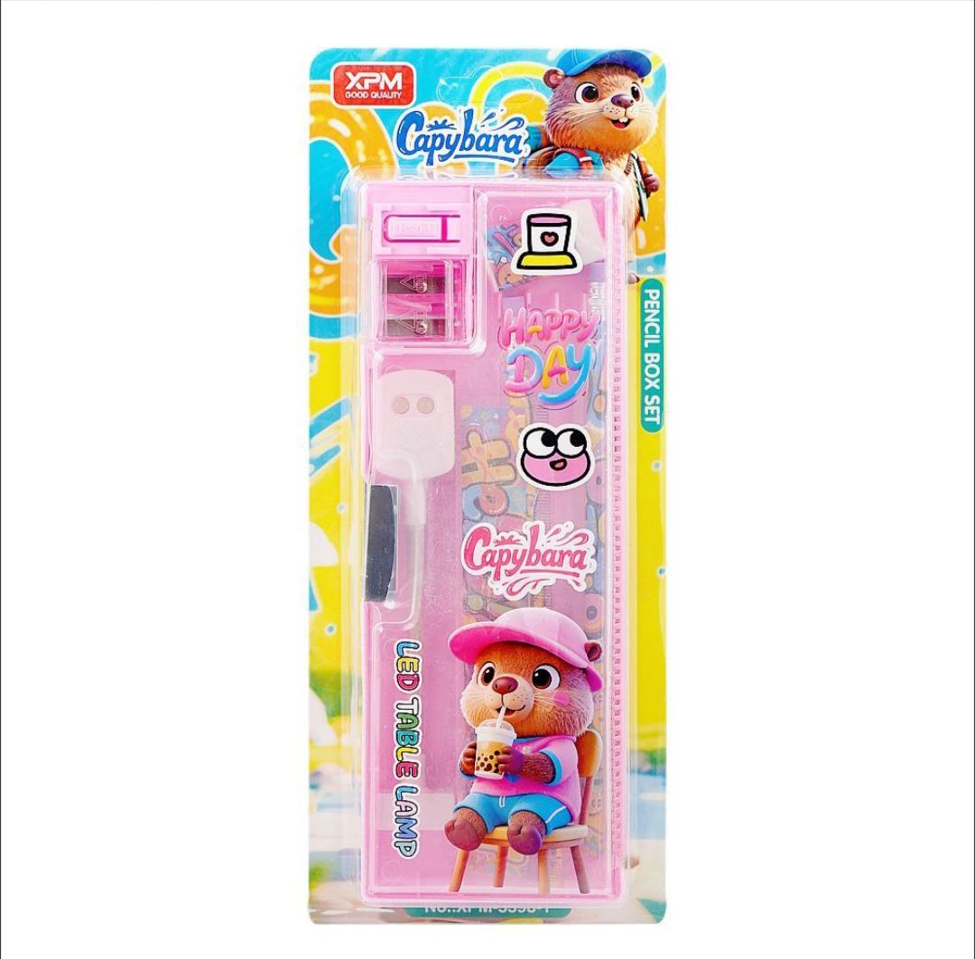 Capybara Led Pencil Box High Quality