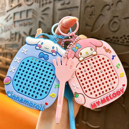Cartoon Magnetic Sketchpad Ornament Maze Fidget Toy