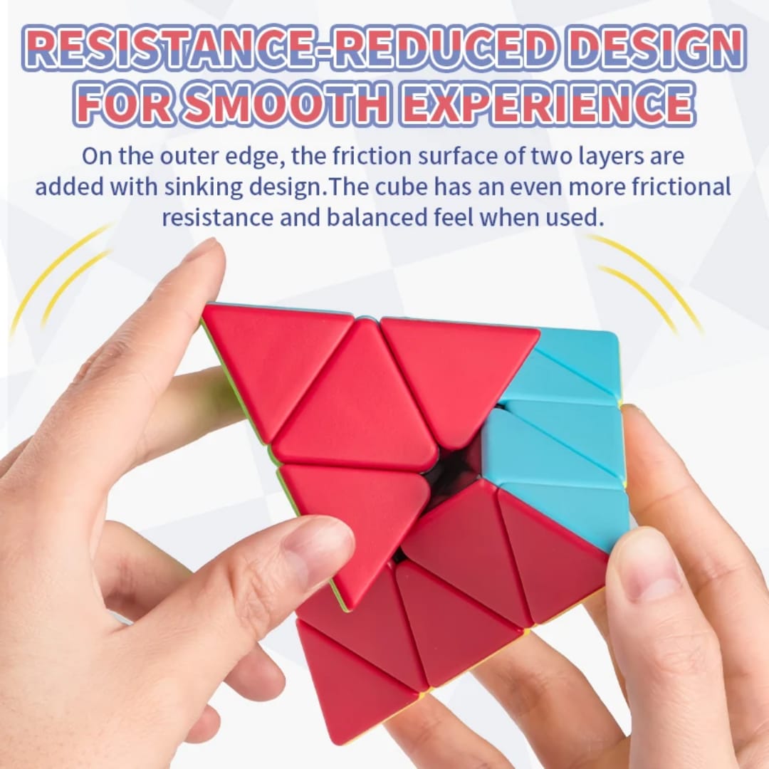 Hot Selling Pyraminx Magic Cube Smooth Speed Puzzle
