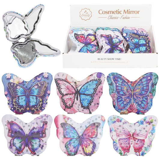 FANCY BUTTERFLY SHAPE MIRROR