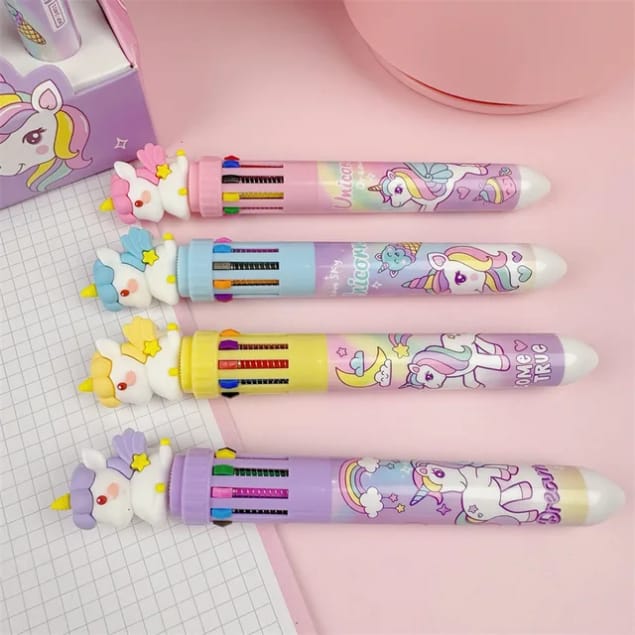 Unicorn Ten Color Ballpoint