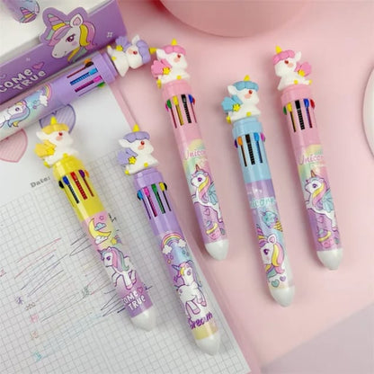 Unicorn Ten Color Ballpoint