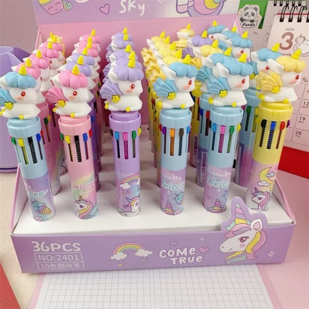 Unicorn Ten Color Ballpoint