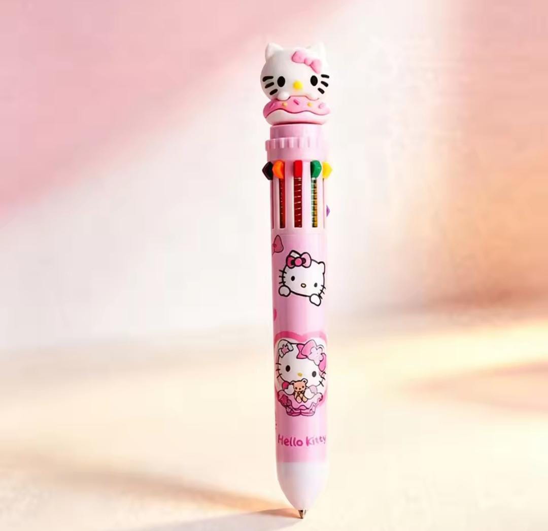 Hello Kitty Ten Color Ballpoint