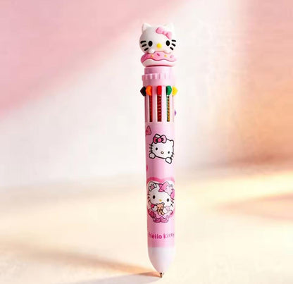 Hello Kitty Ten Color Ballpoint