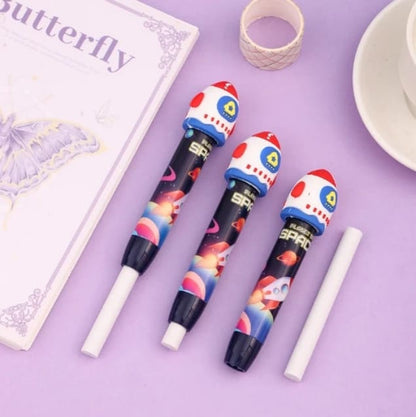 Rocket Shape Push Eraser