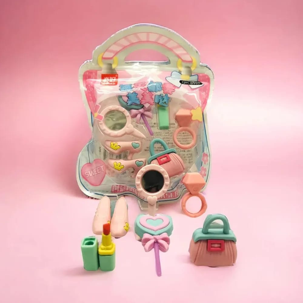 Makeup Theme Eraser Set