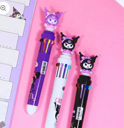 Kuromi Ten Color Ballpoint
