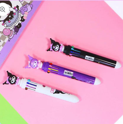 Kuromi Ten Color Ballpoint