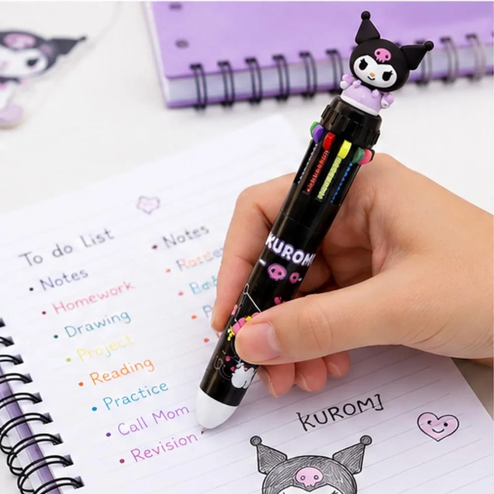 Kuromi Ten Color Ballpoint