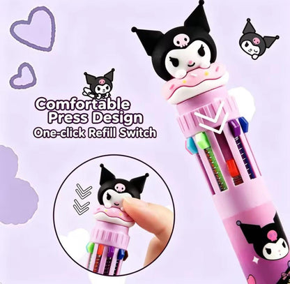 Kuromi Ten Color Ballpoint