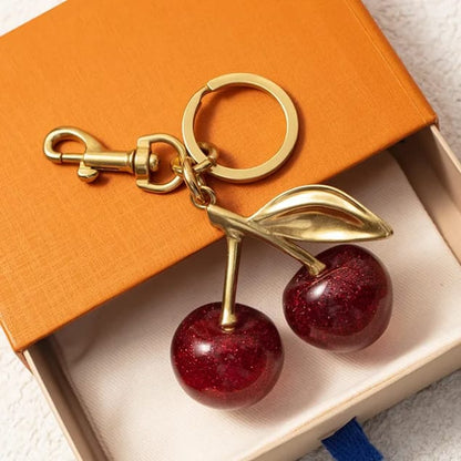 Cherry Keychain