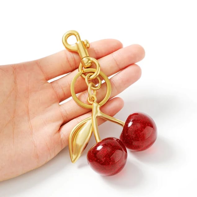 Cherry Keychain