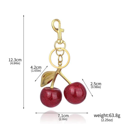 Cherry Keychain