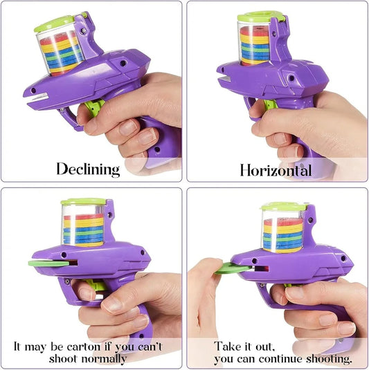 designer foam dise Launcher Gun Toy For Kids