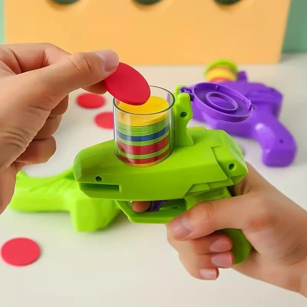 designer foam dise Launcher Gun Toy For Kids